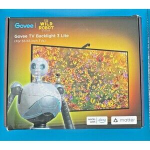 Govee TV Backlight 3 Lite w/ Fish-Eye Correction Function Sync 55-65" TV